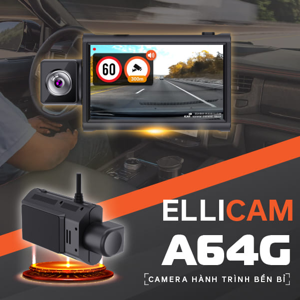 Camera hành trình Ellicam A64GS