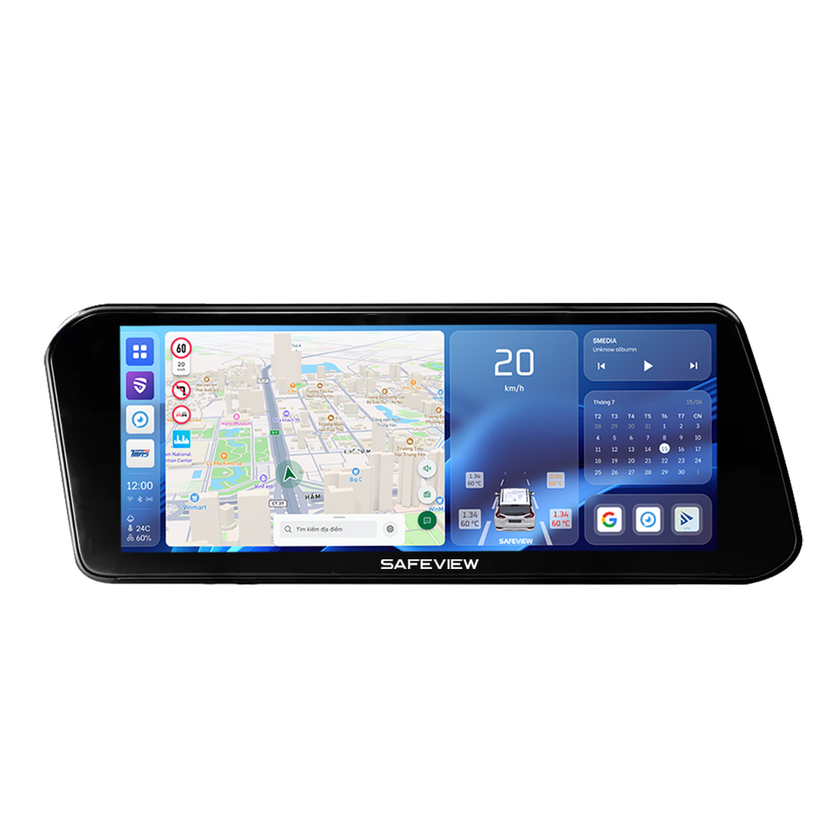 Màn hình Android Safeview dành riêng Mazda 3 2020+