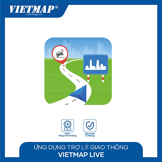 Phần Mềm Dẫn Đường VietMap Live Plus Bản Quyền 2 Năm