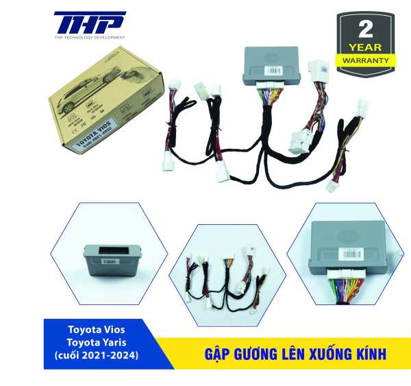 GẬP GƯƠNG LÊN XUỐNG KÍNH TOYOTA VIOS ( Cuối 2021 -2024)