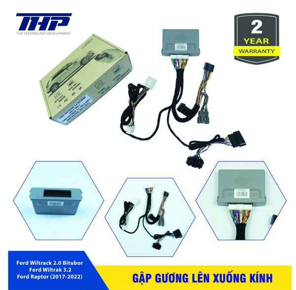 GẬP GƯƠNG LÊN XUỐNG KÍNH FORD WILDTRACK 2.0 Bitubor/ Ford Wiltrack 3.2/ Ford Raptor( 2017-2022)