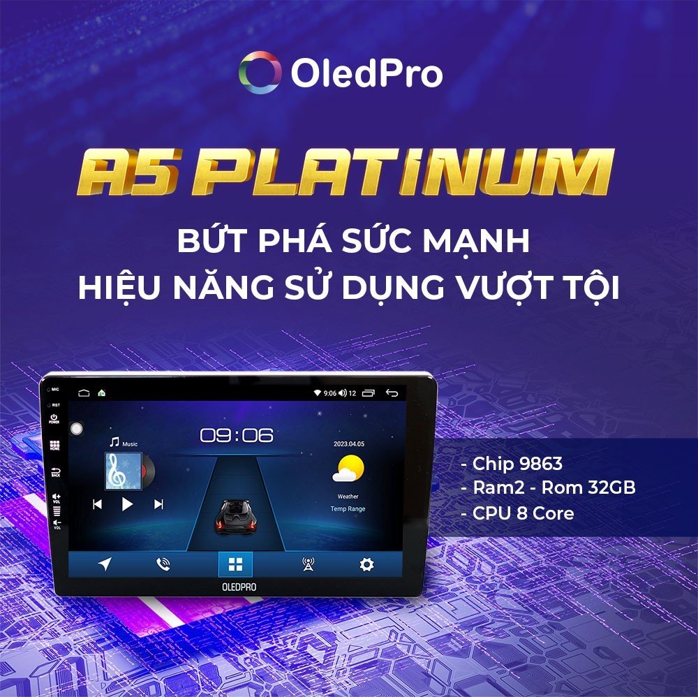 Màn Hình DVD Android OledPro A5 Platinum